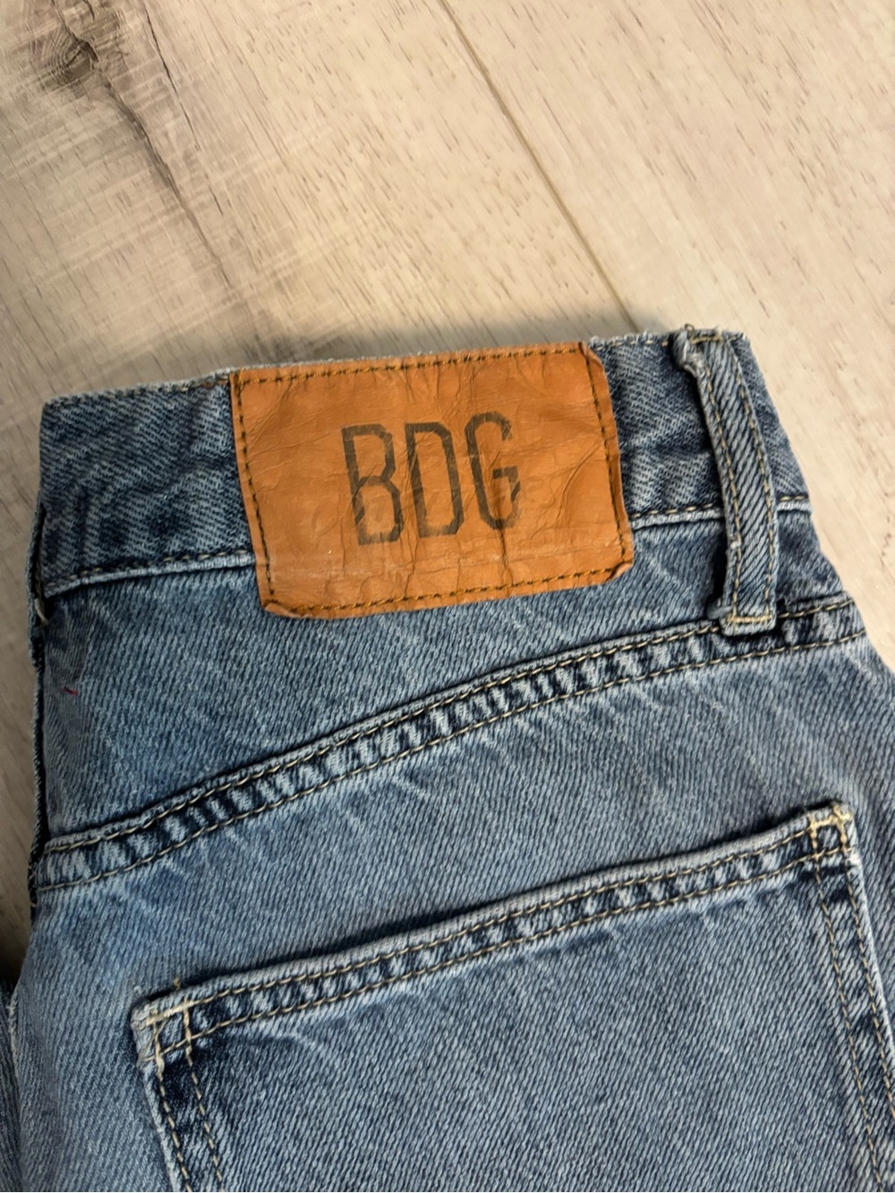 BDG Urban Outfitters Patchwork Cargo Jeans High Rise Baggy 26 - Picture 3 of 14